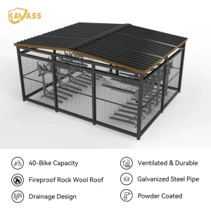 China KAVASS Mesh Bike Shelter