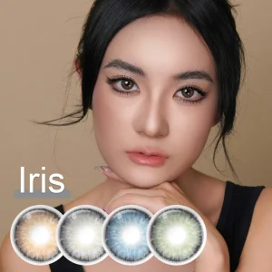 Free Shipping Freshgo Iris Euroring Colored Contact Lens Soft Yearly Cosmetic Eye Contacts Leading Wholesale Color Contact Lens