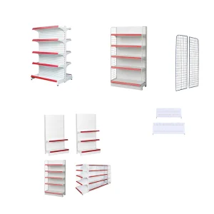 Gui Chang Mini Mart Metal Storage Display Shelf