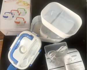 220V Portable Multi-Functional Electronic Heating Plastic Lunch Box