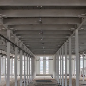 Prefabricated Wide Span Steel Structure Workshop Building Custom H Section Steel Frame Factory for Heavy Industry Manufacturing
