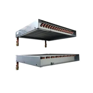 Commercial VAV Terminal Unit Hot Water Coil Single Duct Heat Exchanger Replacement 1/2 Inch Copper Tube Reheat Coil Assembly
