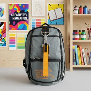 Lightweight Black Tactical Backpack Nylon Tactical Backpack Deployment Bag For Outdoor Sport Trips Hiking Travel