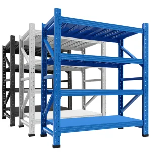Heavy-Duty Metal Shelves 4-Layer Storage Rack
