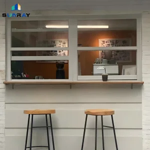 Architectural Aluminum Vertical Sliding Window