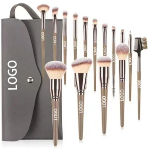 Portable Vegan Makeup Brush Set