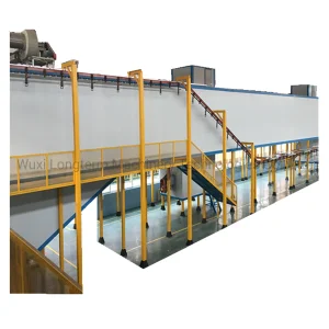 Environmental Protection and Robot 360 Degree Elevator Door Coating Line