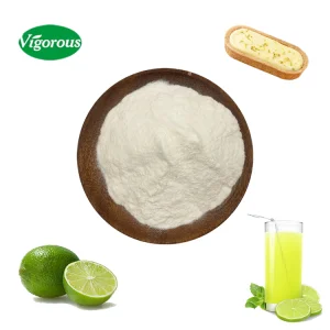 Polvo de Lima Natural de Fruta Citrus Aurantiifolia para Saborización de Alimentos y Bebidas
