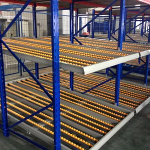 High Quality Corrosion Protection Q235B Steel Rolling Carton Type Warehouse Storage Rack with Powder Coated Finish