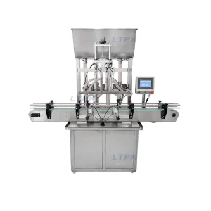 Automatic 4 Heads Face Beauty Cream Vertical Cosmetics Yogurt Paste Bottle Filling Machine with CE Certificate