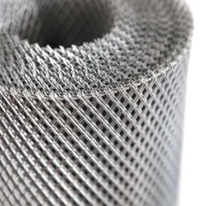 Copper Diamond Expanded Metal Mesh for Lightning Strike Protection on Aircraft