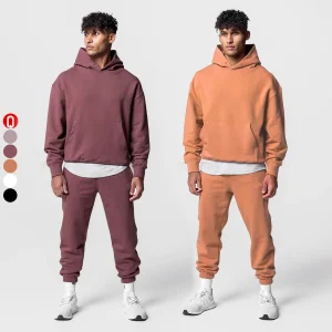 Custom Men Outer 100% Cotton Hoodies &amp; Sweatshirts Lining Fleece Oversized Hoodie For Men