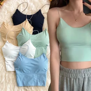 Womens Tops Sleeveless Spaghetti Strap