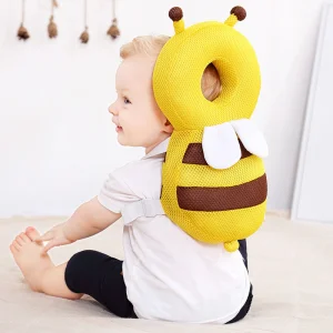 Hot Selling Cotton Nursery Security Products Breathable Baby Safety Helmet Head Protector Anti-Fall Feature For Younger Siblings