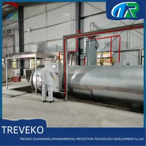 Automated Horizontal High Temperature Disinfection Equipment for Protective Medical Waste