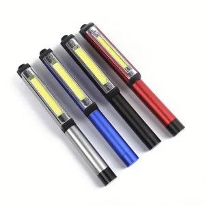 WOSEN Mini LED Flashlight, Clip-on COB Work Light