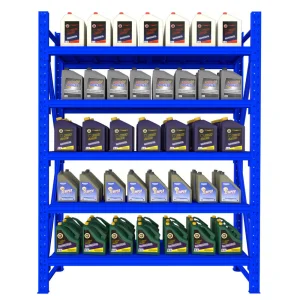 Custom Warehouse Use 5-Layer Steel Adjustable Boltless Shelves Detachable Storage Rack for Industrial & Supermarket