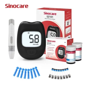 Sinocare wireless LCD glucose meter