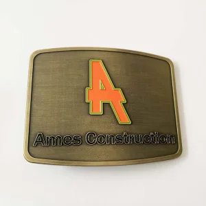 Wholesale Customize Size Belt Buckle Antique Plated Metal Buckles with Competitive Price