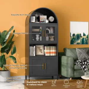 Steel Home Furniture Modern Metal Sideboard Display Cabinets Storage Cabinet