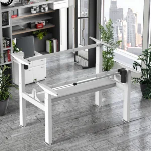 ZGO Metal Office Furniture H-Frame Desk