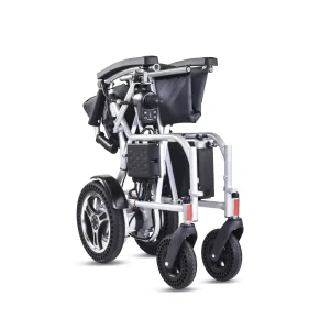 Extra Wide Electric Wheelchair with 100kg Load Capacity and Dual 150W Motors