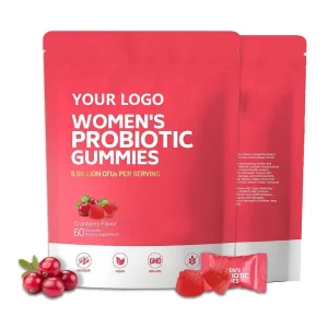 Wholesale Women Probiotic Gummies Cranberry Supplement