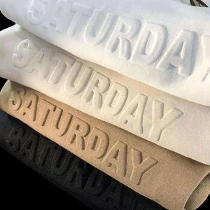 Customized Men's 100% Cotton Premium T-Shirts with Design Brand 3D Embossed Printing Logo Tee OEM Plain Heavyweight Graphic Luxury Bulk T Shirt