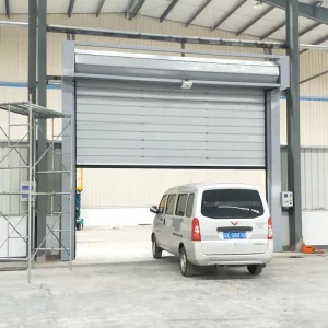 High Speed Automatic Insulation Aluminum Spiral Garage Door