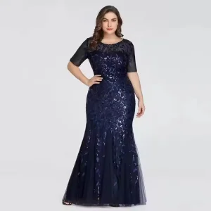 Elegant Plus Size Evening Dress