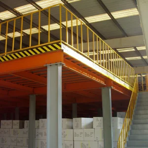 Grating Pallet Rack Platform Industrial Prefabricated Steel Multi-level Corrosion Protection