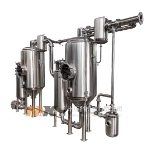 Energy Saving Plant/Herb Stainless Steel Double Effect Concentrating Equipment