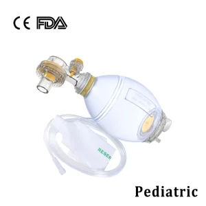 PVC Ambu Bag with PP Box PVC Manual Resuscitator Kit Set Factory with CE FDA for Adult Pediatric Children Size
