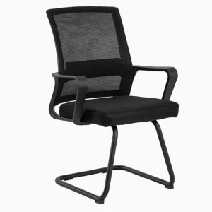 Wholesale Boss Modern Visitor Office Chair Ergonomic Mesh Plastic Frame Chrome Base Adjustable Height Remote Control Chair