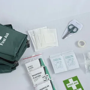 Mini Pocket-Size All-in-One First Aid Kit Outdoor Survival Medical Kit Compact Travel Emergency Pouch