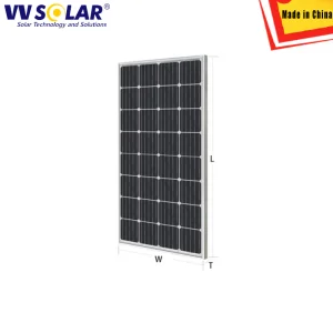 Painéis Solares Mini de Tamanho Pequeno A Grade Policristalinos 30W 40W 50W 60W 70W 80W
