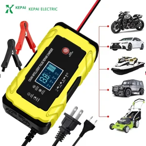 Smart Pulse Repair Battery Charger for 12V and 24V Vehicles
