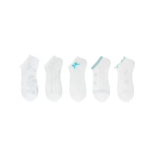 Wholesale Custom Cotton Flower Ankle Socks Low Cut Socks