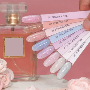 OEM ODM Soak Off Glitter Extension Gel