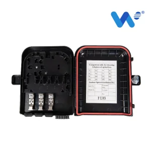 FTTH 8 Cores Fiber Optic Distribution Box for The Feeder Cable (W-G307-8core with lock)