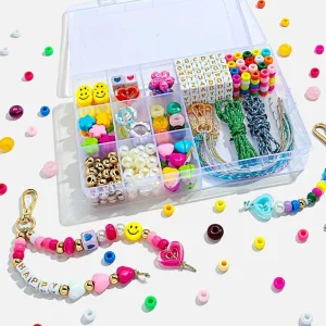 DIY Beaded Keychain Kit