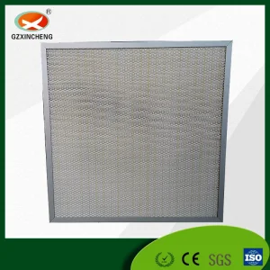 HEPA Air Filter Without Separator for High Grade Purification Equipment