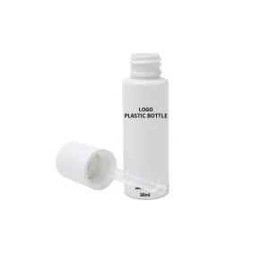Empty 30ml Pet Plastic Serum Bottles Small Essential Oil Dropper Bottle