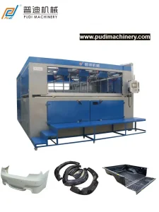 Large-Scale Automatic Vacuum Forming System for Car Parts
