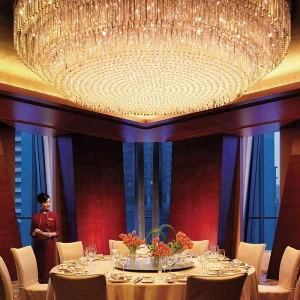Modern Hotel Lobby Luxury Crystal Hanging Light Crystal Chandelier Lighting Big Golden Decorative European Vintage Luxury Lamp