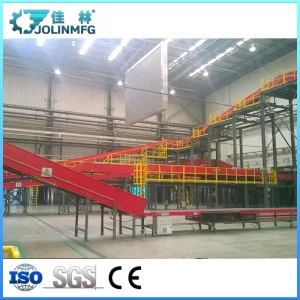 High Speed Parcel Sorting Rubber Belt Conveyor System