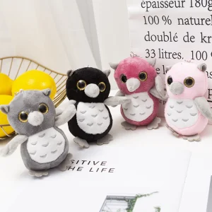 Cartoon Owl Plush Toy Pendant Sleeping Doll