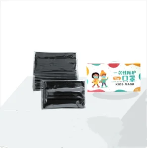 Mascarilla desechable médica para niños con orejeras 3ply Mascarilla para niños en paquete individual para hospital, escuela, lugar público