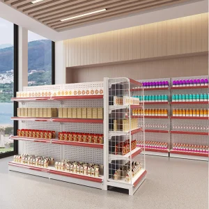 Heavy Duty Metal Supermarket Gondola Shelving