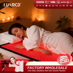1248LEDs Red Light Pad - 220W Sleeping Bag Solution, 660nm 850nm